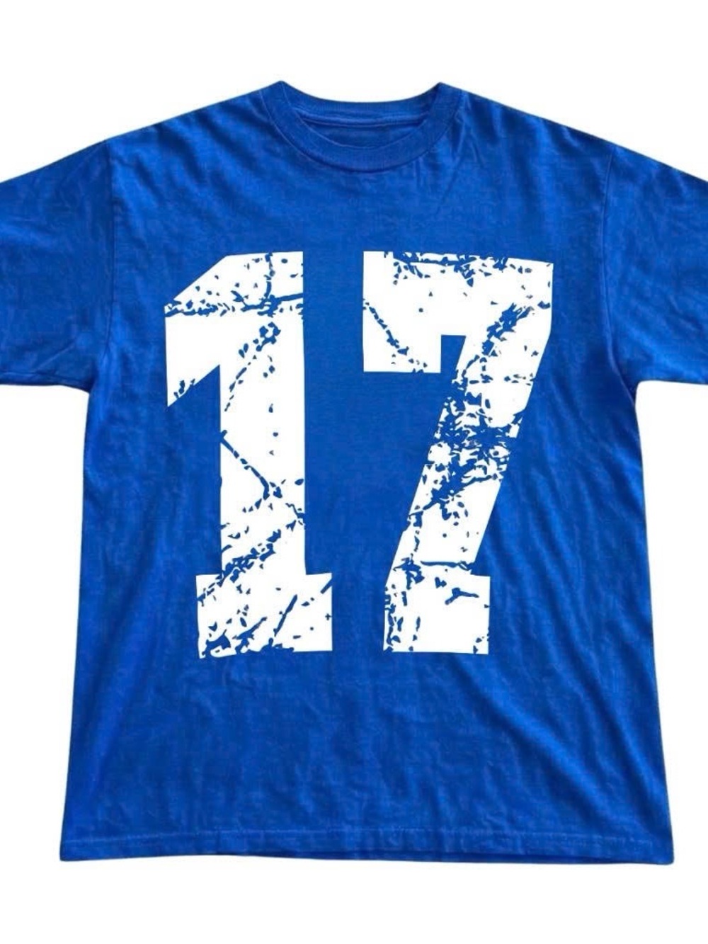 Blue Graphic 17 Buffalo Bills Josh Tee